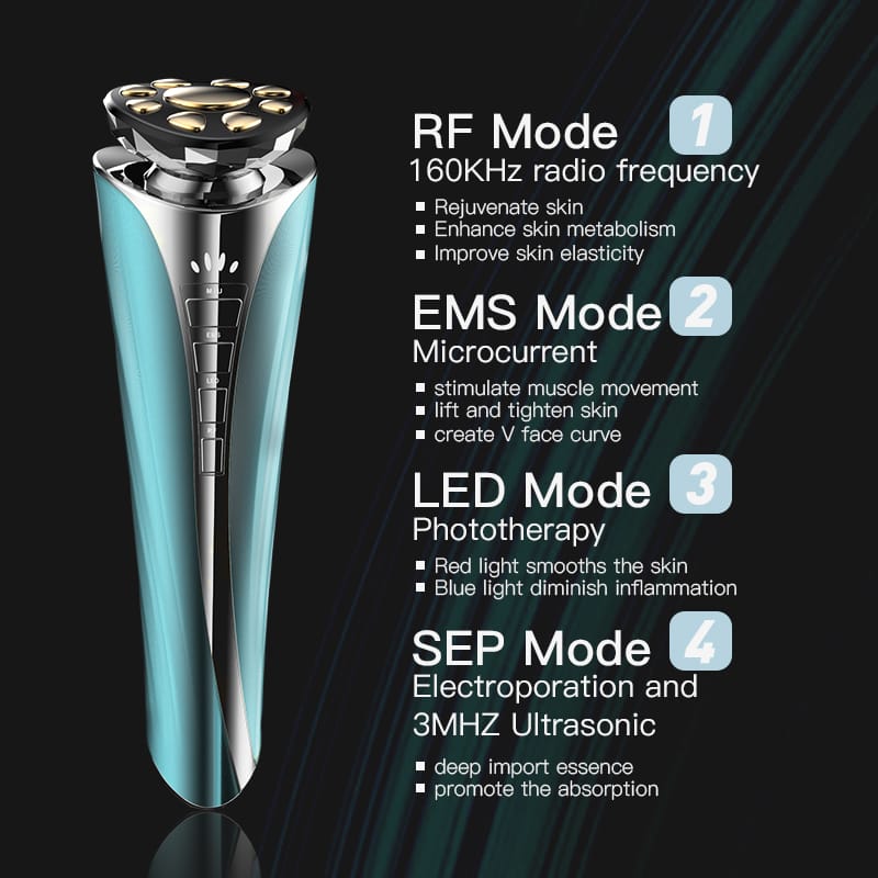 Multifunctional skin care beauty device — view 6