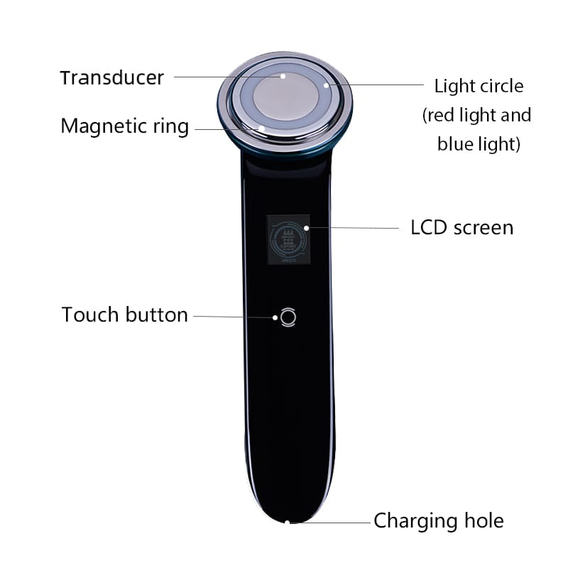 Ultrasonic Vibration Facial Massager — view 5