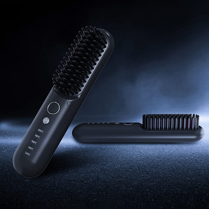 Wireless Hair Straightening Brush — view 3