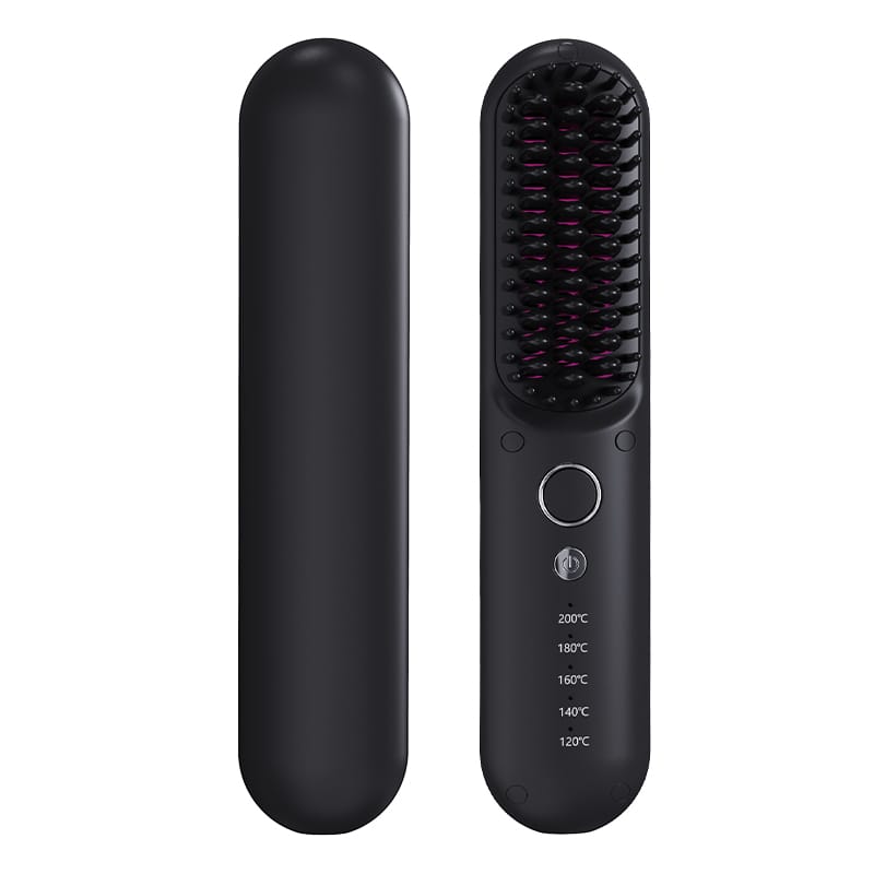 Wireless Hair Straightening Brush — view 1