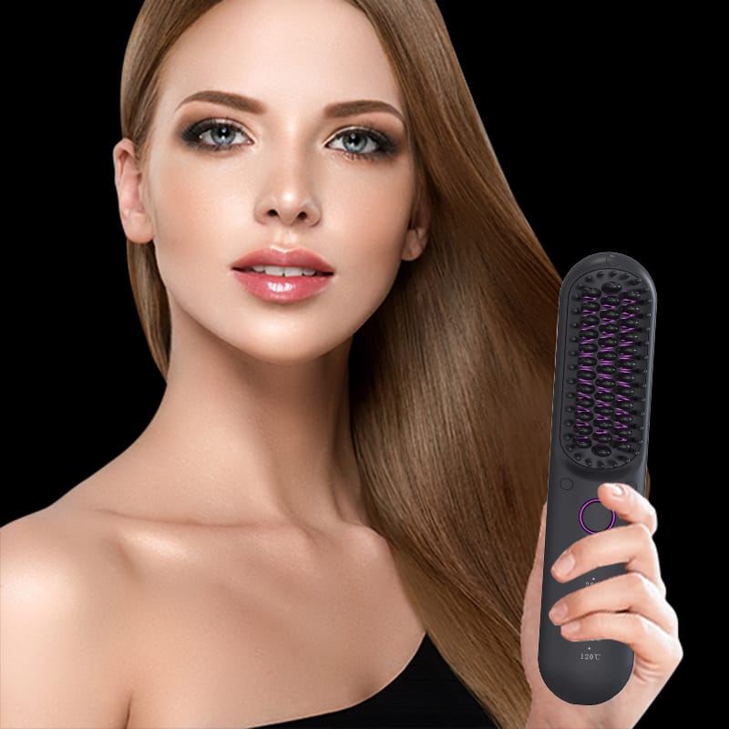 Wireless Hair Straightening Brush — view 5